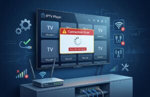 IPTV Not Working? 9 Easy Fixes That Work in 2026 IPTV not working troubleshooting fixes on Smart TV