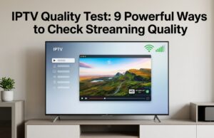 IPTV Quality Test: 9 Powerful Ways to Check Streaming Quality IPTV quality test for streaming performance